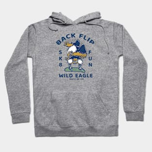 eagle back flip Hoodie